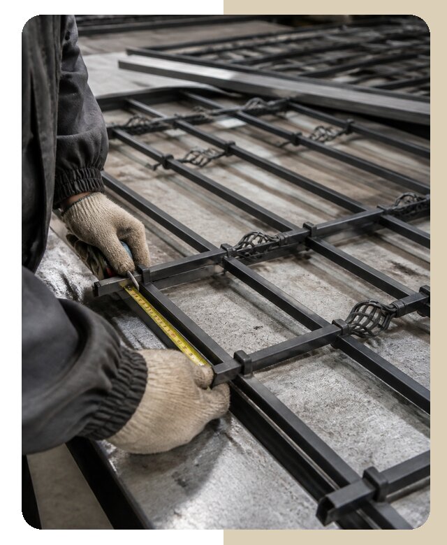Изготовление оконных решеток в Назарово по цене от 6681 р. | Дверной
