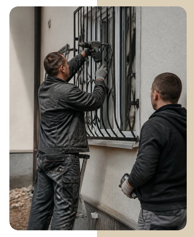 Установка наружных решеток в Назарово от 5036 р. | Дверной